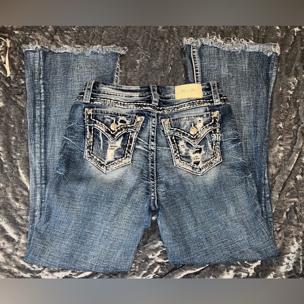 Miss Me Light Blue Flare Jeans